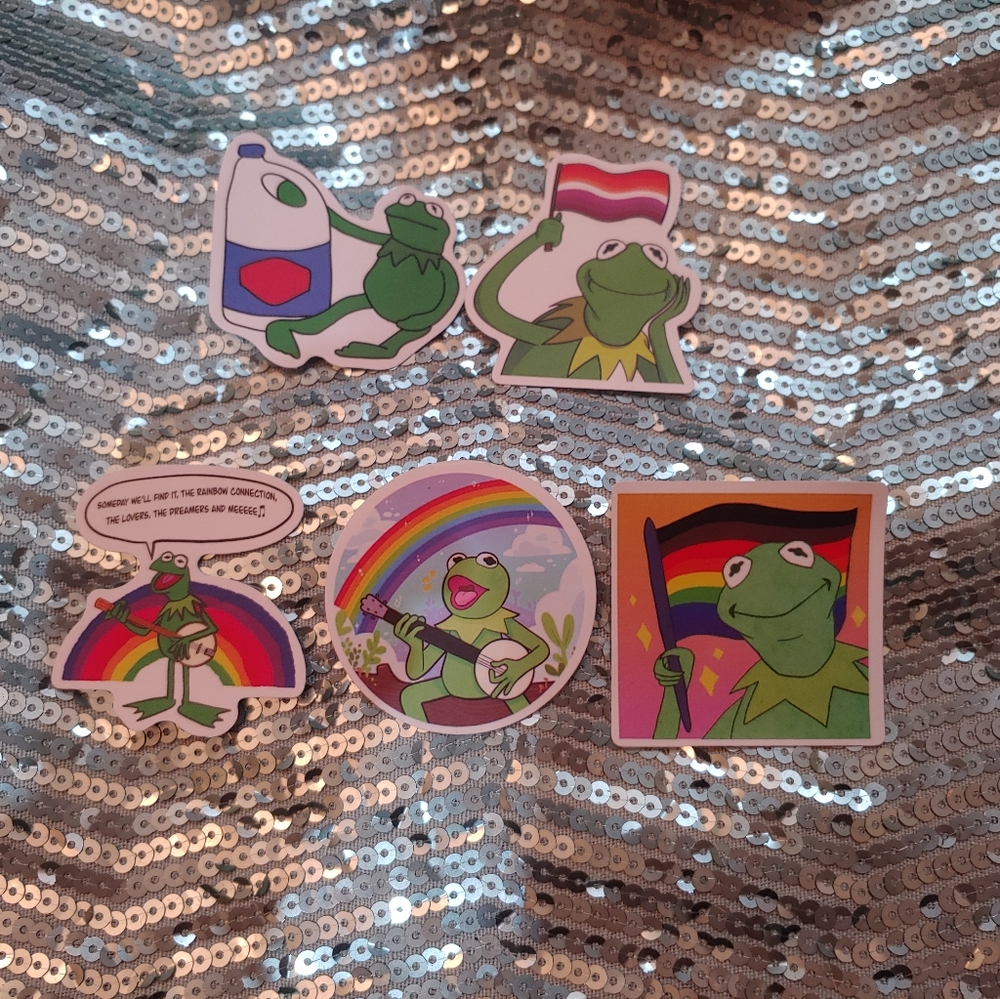 Kermit stickers